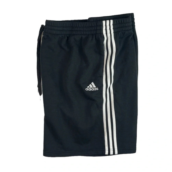 SH98 Men’s Adidas 3 Stripe Athletic Workout Gym Shorts 4XL - Picture 1 of 4